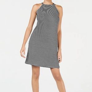 NWT Maison Jules High Neck Dress